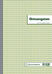 Kasboek Exacompta Manifold ontvangsten dupli 50vel NL