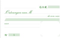 Kasboek Exacompta Manifold ontvangstbewijs dupli 50vel NL-3