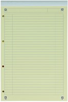 Cursusblok Oxford Orange Notepad A4+ lijn 4-gaats 160 pagina's 80gr oranje-3