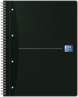 Collegeblok Oxford Office Essentials A4+ lijn 4-gaats 180 pagina's 80gr assorti-3