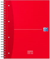 Collegeblok Oxford Office Essentials Europeanbook A4+ 4-gaats 120 pagina's assorti-1