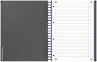 Collegeblok Oxford Office Essentials Europeanbook A4+ 4-gaats 120 pagina's assorti-4