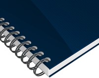 Adresboek Oxford Office Essentials A5 72vel dubbelspiraal assorti-5