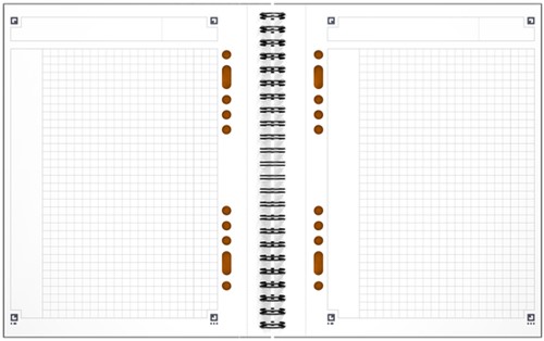 Spiraalblok Oxford International Notebook A5+ ruit 5mm-3
