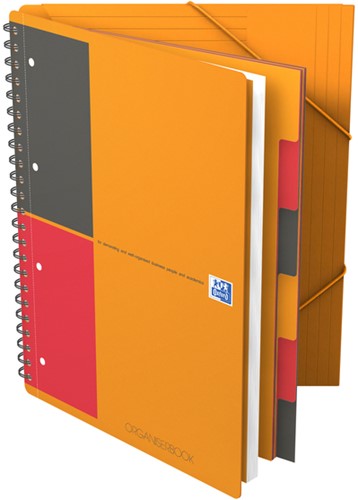 Spiraalblok Oxford International Organiserbook A4+ lijn-2