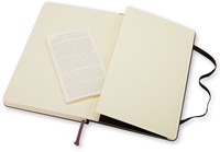 Notitieboek Moleskine large 130x210mm blanco hard cover zwart-1