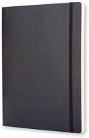 Notitieboek Moleskine XL 190x250mm blanco soft cover zwart-2