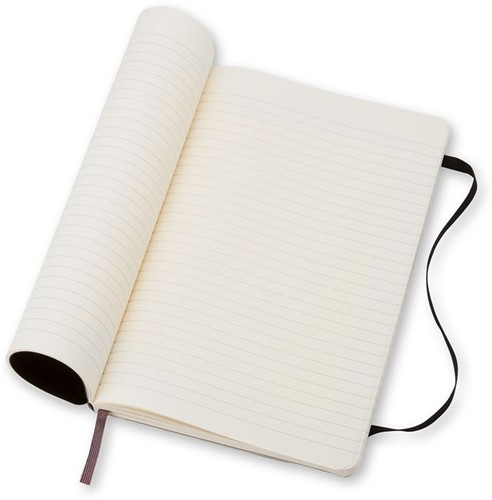 Notitieboek Moleskine pocket 90x140mm lijn soft cover zwart-3
