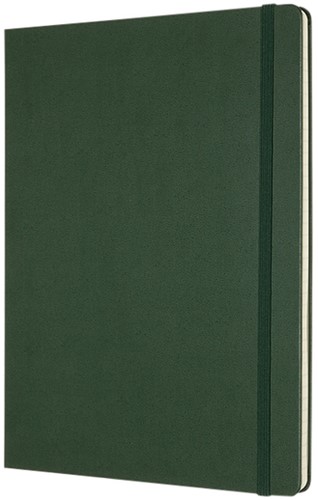 Notitieboek Moleskine XL 190x250mm lijn hard cover myrtle green-2