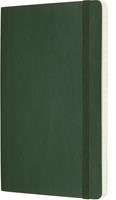 Notitieboek Moleskine large 130x210mm lijn soft cover myrtle green