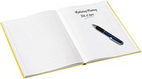 Notitieboek Leitz WOW A5 160blz 90gr lijn geel-2