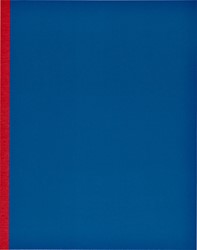 Kasboek 165x210mm 160blz 1 kolom rode rug assorti