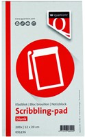 Kladblok Quantore 12x20cm 200vel