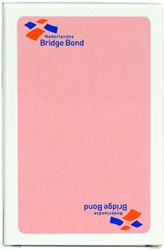 Speelkaarten Bridge Bond roze