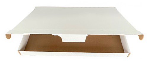 Brievenbusbox IEZZY A4 360x255x26mm karton wit
