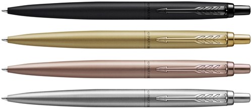Balpen Parker Jotter XL Monochrome gold medium blister à 1 stuk-2
