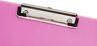 Klembord MAUL A4 staand transparant PS neon roze-1