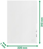 Insteekmap L-model Leitz Recycle A4 0.10mm PP transparant  25 stuks-7