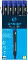 Viltstift Schneider Maxx 130 rond 1-3mm blauw-3