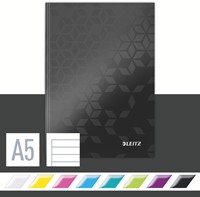Notitieboek Leitz WOW A5 lijn zwart-2