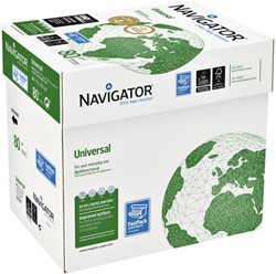 Kopieerpapier Navigator Universal Nonstop A4 80gr wit 2500 vel
