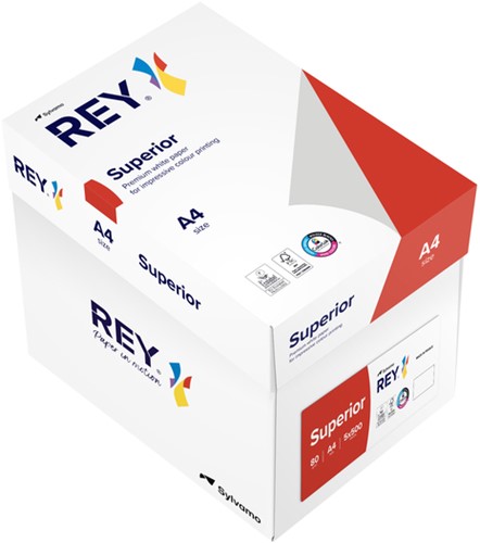 Kopieerpapier Rey Superior A4 80gr wit 500 vel-3