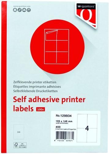 Etiket Quantore 105x148mm 400 stuks-2