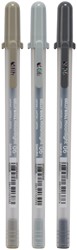 Gelschrijver Sakura Gelly Roll Moonlight 06 urban set à 3 kleuren