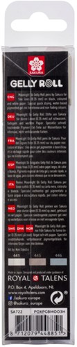 Gelschrijver Sakura Gelly Roll Moonlight 06 urban set à 3 kleuren-3