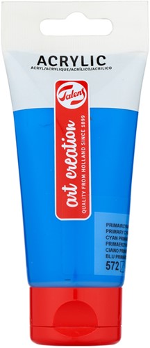 Acrylverf Talens Art Creation 572 primaircyaan tube à 75ml
