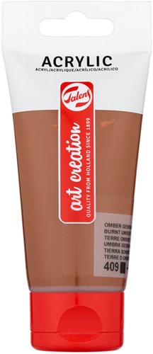 Acrylverf Talens Art Creation 409 gebrand omber tube à 75ml