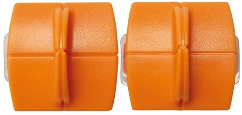 Reservemes Fiskars TripleTrack Titanium set à 2 stuks oranje-2