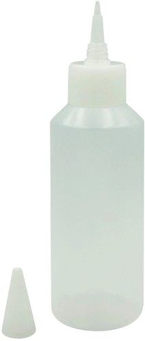 Flacon Collall 100ml met tuit transparant