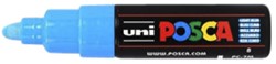 Paintmarker Uni POSCA PC7M breed lichtblauw
