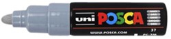 Paintmarker Uni POSCA PC7M breed grijs