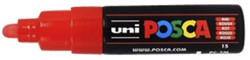 Paintmarker Uni POSCA PC7M breed rood
