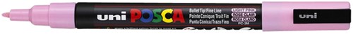 Paintmarker Uni POSCA PC3M fijn lichtroze