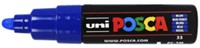 Paintmarker Uni POSCA PC7M breed donkerblauw