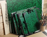 Tekenmap Canson Studio Annonay elastieksluiting 370x520mm groen-1