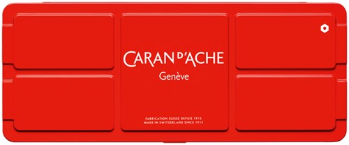 Plakkaatverf Caran d'Ache blik à 15 kleuren-2