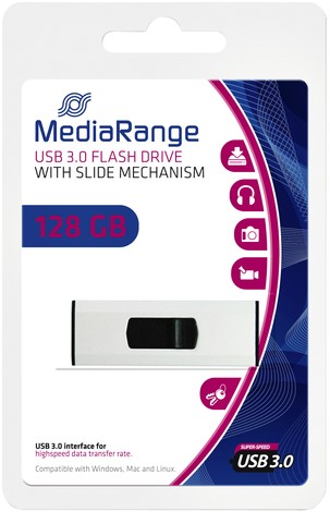 USB-stick 3.0 MediaRange 128GB