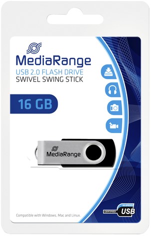 USB-stick 2.0 MediaRange 16GB