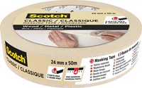 Afplaktape Scotch Classic 24mmx50m beige-1