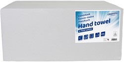Handdoek Cleaninq Z-vouw 2-laags 240x210mm 20x160st wit