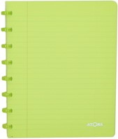 Schrift Atoma A5 blanco 144blz 90gr PP transparant assorti-2