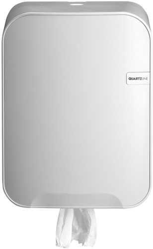 Poetspapierdispenser Quartzline Q16 medium wit 441104