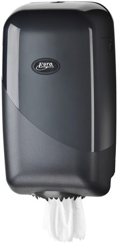 Poetspapierdispenser Pearl Line P17 klein zwart 431155