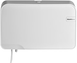 Toiletpapierdispenser Quartzline Q2 klein duo wit 441002