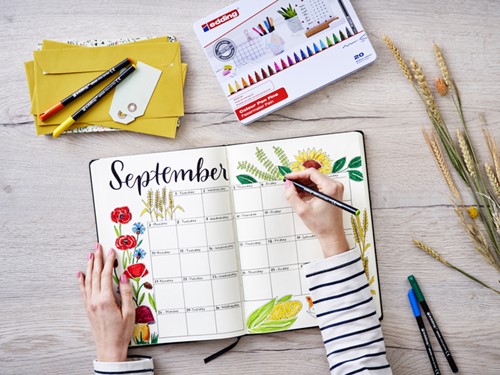 Fineliner edding 1200 fijn assorti blik à 10 stuks-2