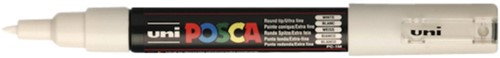 Paintmarker Uni POSCA PC1MC extra fijn wit
